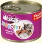 Whiskas Паштет для котят с говядиной 0,195 кг